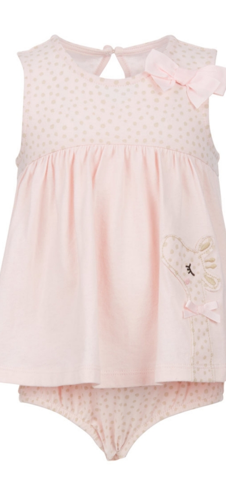 Baby Girls Giraffe Bodysuit